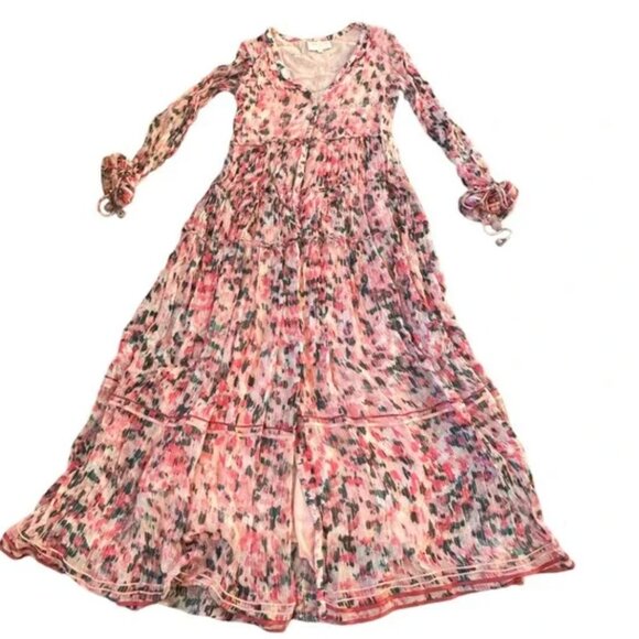 Rococo Sand Mimi Wrap Dress XS Pink - Picture 2 of 4